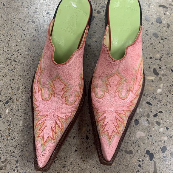 Old Gringo Shoes - Watermelon Old Gringo Cowboy Shoe, 8